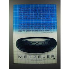 1983 Metzeler Tires Ad - Ain't Much to Beat