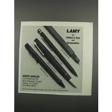 1983 Lamy Pen Ad - Texto Highlighter; 3 Color Ball Pen