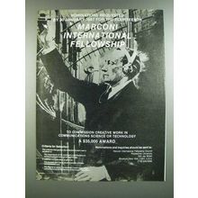 1986 Marconi International Fellowship Ad - Nominations Requested