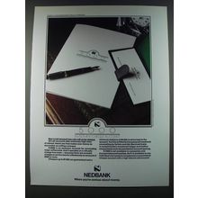 1986 Nedbank Bank Ad - 5000 Investment Cheque Account