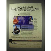 1992 Berkley Lightning Rod Pro Series Ad