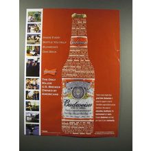 2005 Budweiser Beer Ad - Owned by Americans