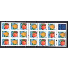 2493-2494a 32c Fruit Very Fine MNH Pane/20 P# V11132 L00786 (2)