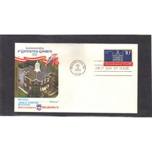 FDC Fleetwood 1543 Hall (Cachet-U/A) American Revolution CV42818