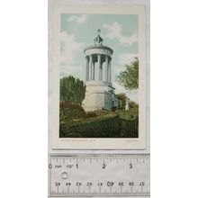 vintage postcard Burns Monument, Ayr