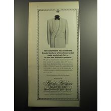 1951 Brooks Brothers White Dinner Jacket Ad - For Southern Vacationists