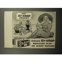 1952 Ry-Krisp Crackers Advertisement - Any Ry-Krisp around?