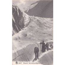 Oberer Grindelwaldgletscher 2807 Rare Switzerland Postcard