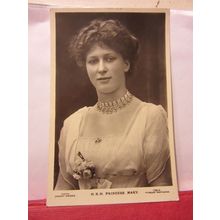 H.R.H. PRINCESS MARY c.1922 unused postcard b/w RP /