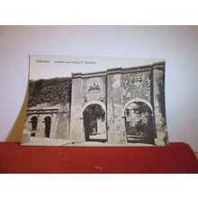 SOUTHPORT & CHARLES V GATEWAY, GIBRALTAR. unused antique postcard =
