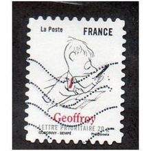 FRA 2009 (56c)(S/A) 'SOURIRES -GEOFFROY' FINE USED (EBID21205)