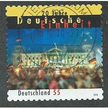 GER 2010 €0.55 (S/A) '20TH ANN REUNIFICATION OF GERMANY' FINE USED (EBID47-699)