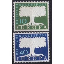 GERMANY BUND [1958] MiNr 0295-96 ( **/mnh ) CEPT