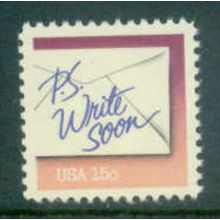 1806 15c Letter Writing Fine MNH MA0768