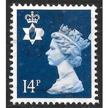 1971-93 Northern Ireland Definitive - SG NI39 14p deep blue Queen Elizabeth C5