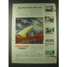 1948 Bundy Tubing Ad - Idea that raises the roof