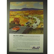 1951 Budd Company Ad - No City Limits