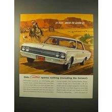 1964 Oldsmobile F-85 Cutlass Car Ad - Spares Nothing