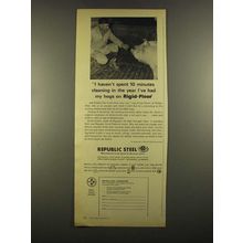 1964 Republic Steel Rigid-Floor Ad - My Hogs