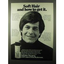 1971 Brylcreem Soft Hair Spray Ad - Hot To Get It
