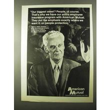 1971 American Mutual Ad - Our Biggest Asset?