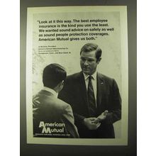 1971 American Mutual Ad - Look at It This Way