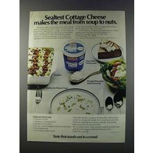 1981 Sealtest Cottage Cheese Ad - Makes the Meal