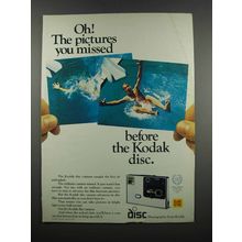 1983 Kodak Disc Camera Ad - Pictures You Missed