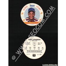 Sport Baseball Discs Name: Strawberry, Darryl Outfield L A Dodgers~815