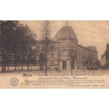 AK Mons 1916 Institut Commercial Industriels Hainaut Passed By Censor Belgium Ol