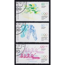 GERMANY BERLIN [1984] MiNr 0716-18 ( O/used ) [01] Sport