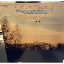 W.A. Mozart Fantasia & Sonata in C Minor -Ivan Moravec-Connoisseur Society LP