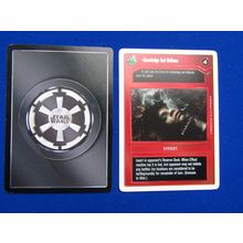 Star Wars 1997 Dagobah Decipher CCG W/B Card Knowledge and Defense DS