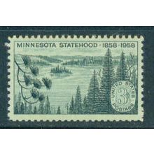 1106 3c Minnesota Fine MNH