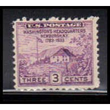 752 3c Washington's Hdqs Fine MNH O4730