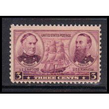 792 3c Farragut-Porter Barely Clears MNH KA9503
