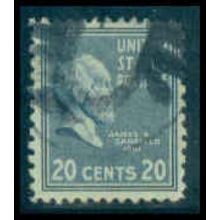 Used 825 20c James Garfield Fine M08059