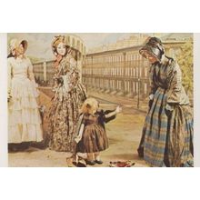 Great Pulteney Street 1850s Womans Realm Assembly Rooms Bath Fashion Postcard