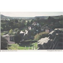 Scalby Church Tower Yorkshire Arial Photo Postcard