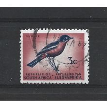 SouthAfrica.SG203 3c Burchells's Gonolek.Variety Unchecked.Fine Used.Aug25l