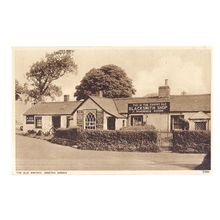 THE OLD SMITHY, GRETNA GREEN, SCOTLAND unused postcard by Photochrom Co =