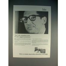 1965 Friden 6010 Computer Ad - Just Small Businessman