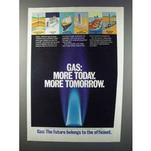 1981 AGA American Gas Association Ad - More Today