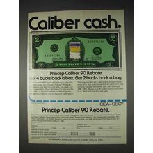 1982 Ciba-Geigy Princep Caliper 90 Ad - Caliber Cash