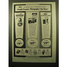1959 Walz Ad - Envoy 35 Camera, Autoflash