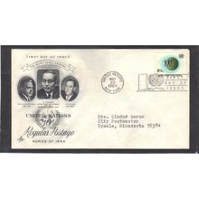 FDC Art Craft 127 10c Secretaries General (Cachet-Typed/A) CV39272