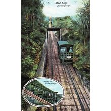 Standseilbahn Verkehrsmittel Bad Ems Malbergbahn Antique Train Swiss Postcard