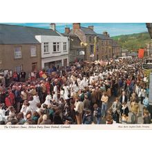 Helston Furry Dance Festival Postcard