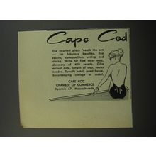 1956 Cape Cod Chamber of Commerce Advertisement