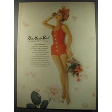 1956 Rose Marie Reid Swimsuit Advertisement - Jewels of the Sea